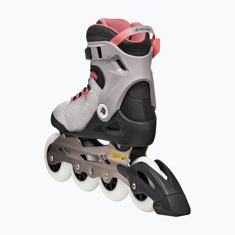 Dámské kolečkové brusle Rollerblade Macroblade 90 Boa W grey/amethyst rose 6