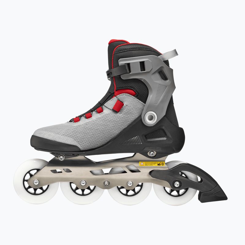 Pánské kolečkové brusle Rollerblade Macroblade 90 Boa black/grey/red 3