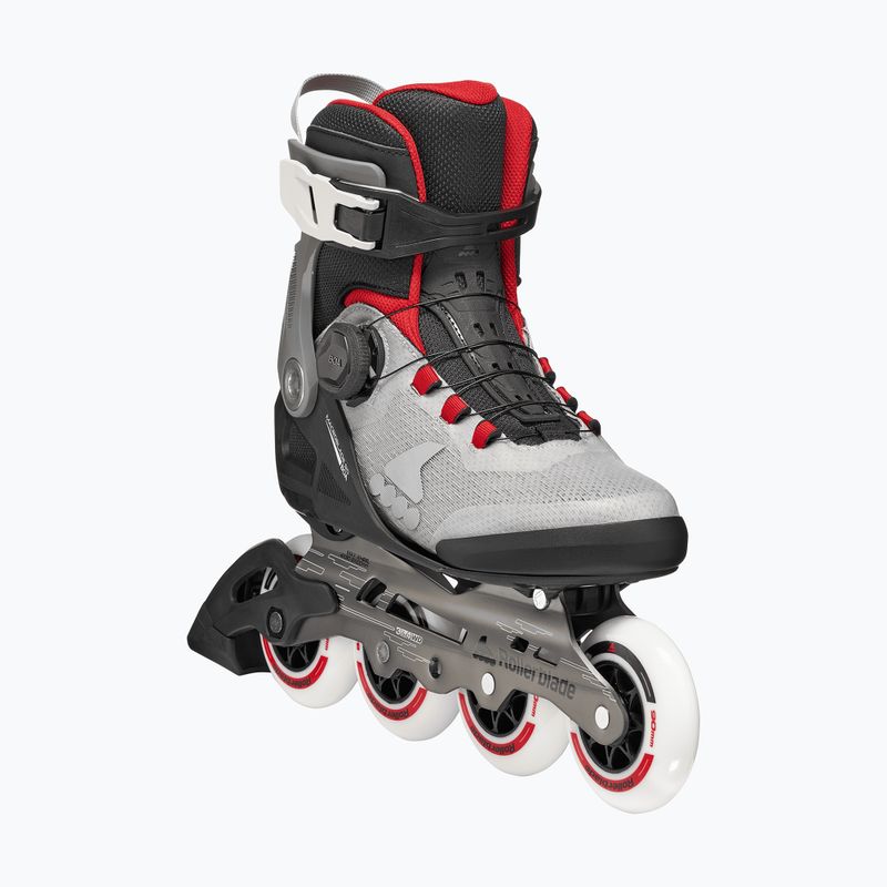 Pánské kolečkové brusle Rollerblade Macroblade 90 Boa black/grey/red 5