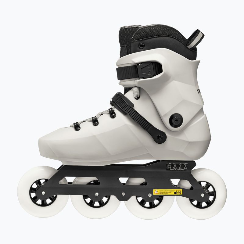 Kolečkové brusle Rollerblade Twister 90R white smoke/black 3