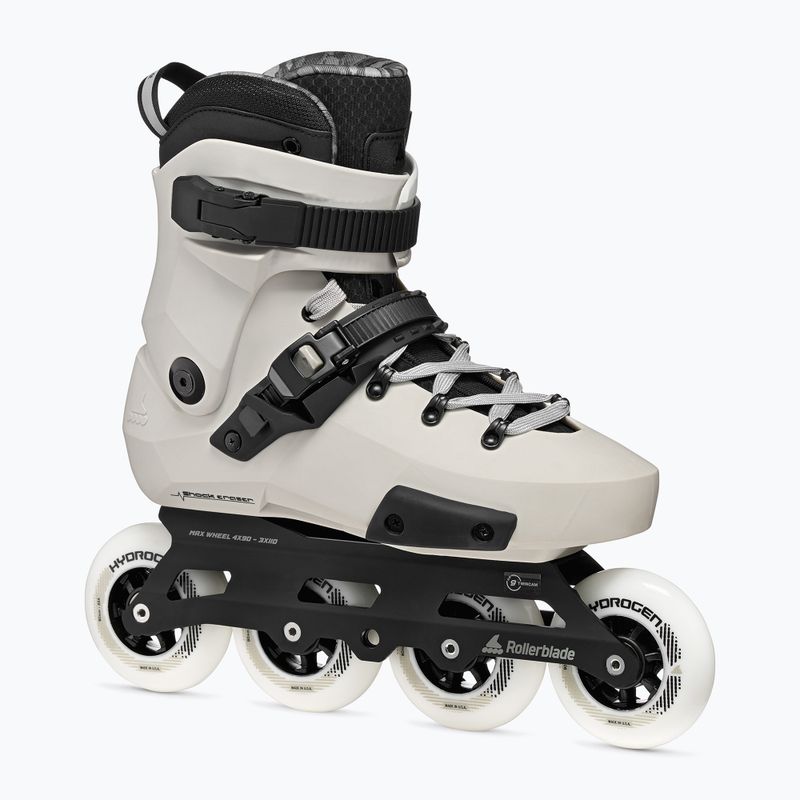 Kolečkové brusle Rollerblade Twister 90R white smoke/black 5