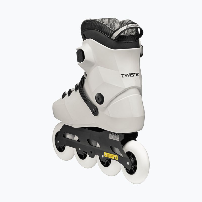 Kolečkové brusle Rollerblade Twister 90R white smoke/black 6