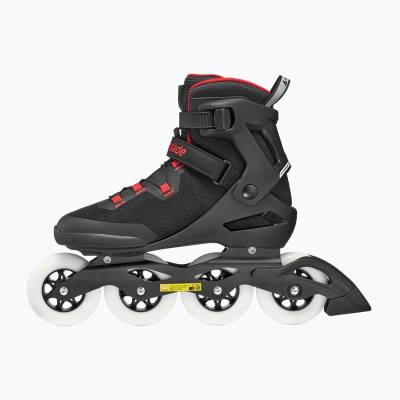 Pánské kolečkové brusle Rollerblade Macroblade 90 black/red 3
