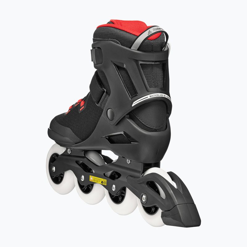 Pánské kolečkové brusle Rollerblade Macroblade 90 black/red 5