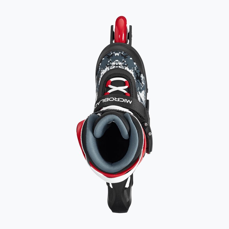 Dětské kolečkové brusle Rollerblade Microblade SL Jr black/red 7