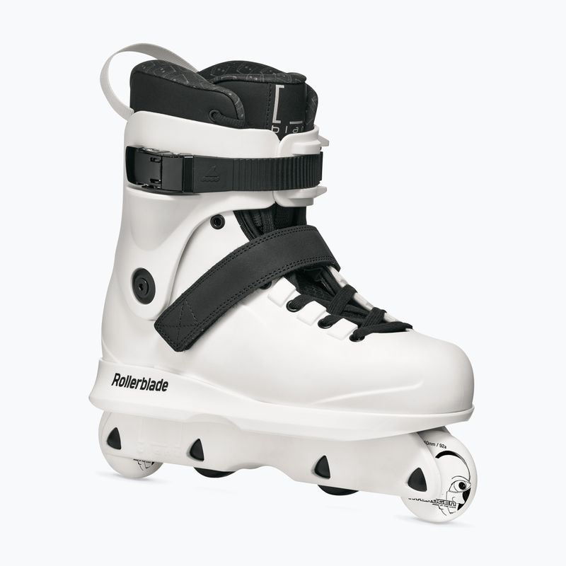 Pánské kolečkové brusle Rollerblade Blank Canvas white