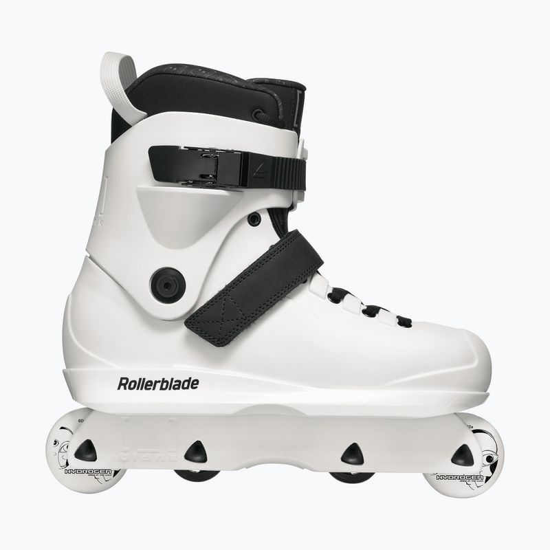Pánské kolečkové brusle Rollerblade Blank Canvas white 2