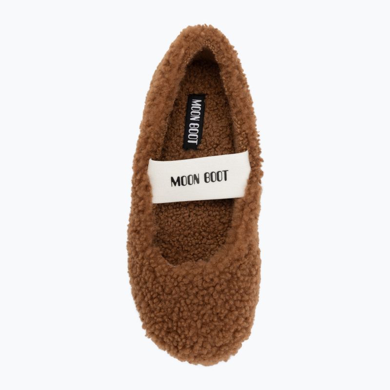 Dámské baleríny Moon Boot Shearling Ballerina cognac 5