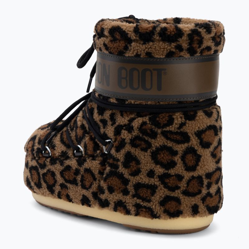 Dámské sněhule Moon Boot Icon Low Fleece Leopard cognac/cocoa 3