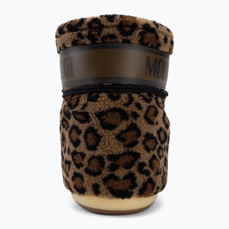 Dámské sněhule Moon Boot Icon Low Fleece Leopard cognac/cocoa 6