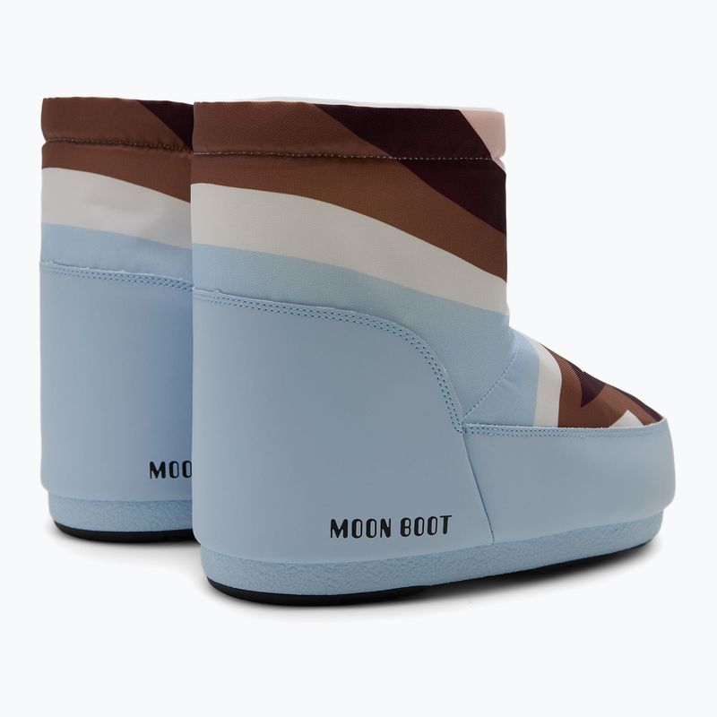 Dámské sněhule Moon Boot Icon Low Nolace Comet baby blue/multicolor 2