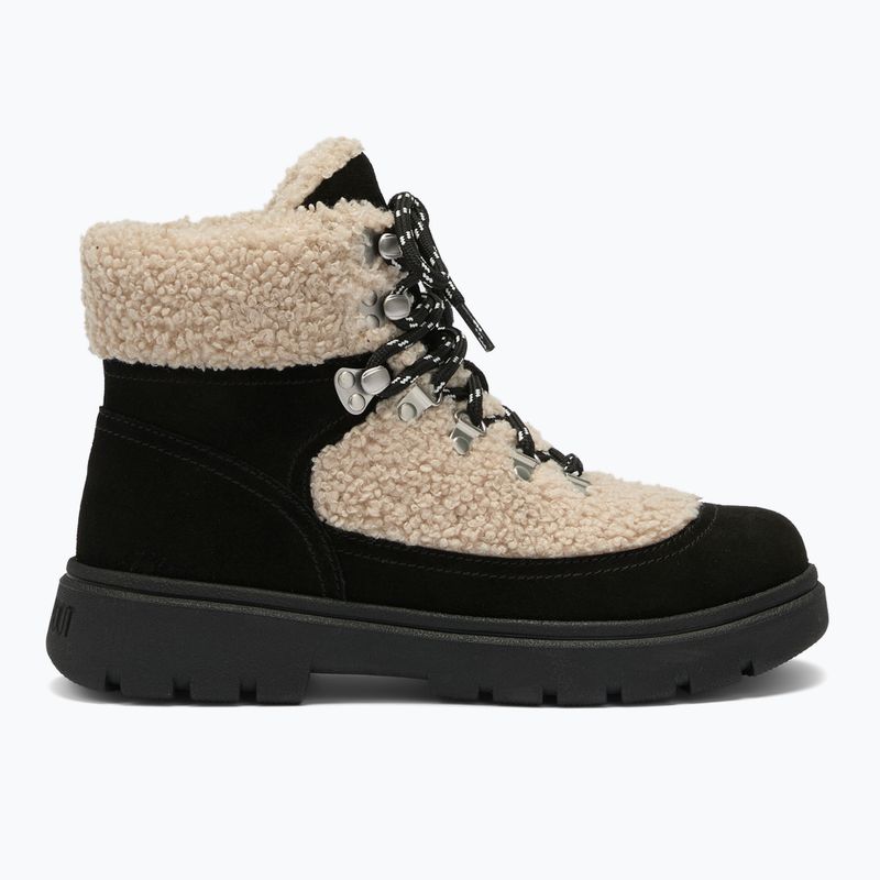 Dámské sněhule Moon Boot Combat Boot Fleece black/off white