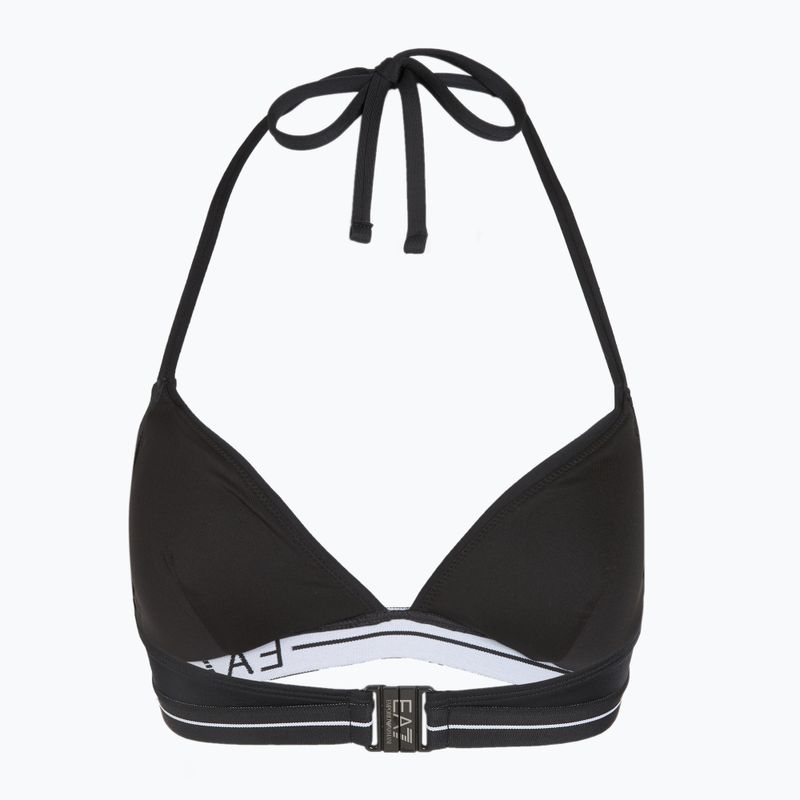 Dámské dvoudílné plavky EA7 Emporio Armani Logo Tape Bikini Triangle black 4