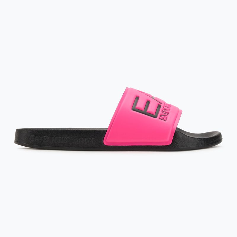 Nazouváky EA7 Emporio Armani Water Sports Visibility pink fluo / black 2