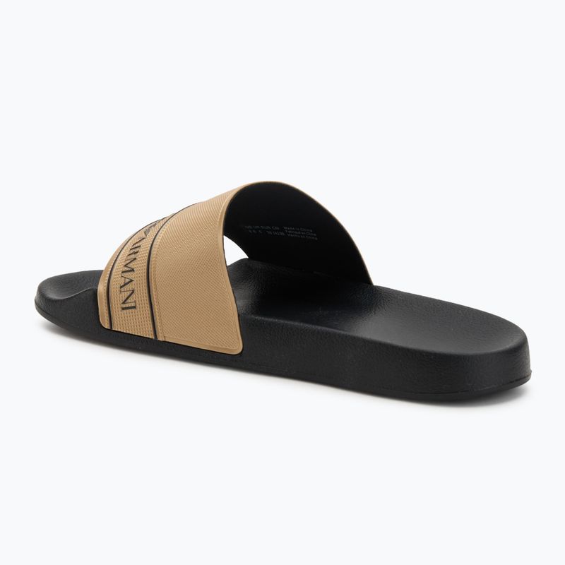 Nazouváky EA7 Emporio Armani Water Sports Tape žabky black / gold 3
