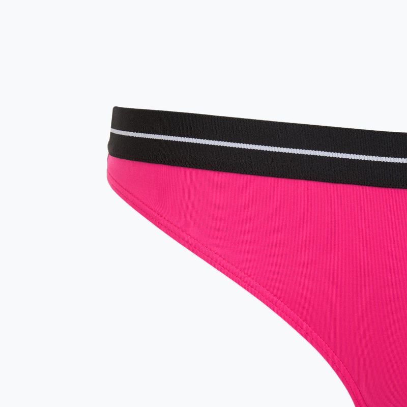 Dámské dvoudílné plavky EA7 Emporio Armani Logo Tape Bikini Triangle neon pink 8