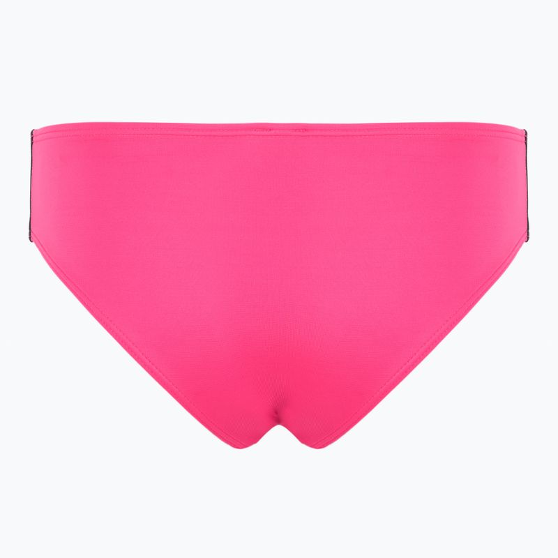 Dámské dvoudílné plavky EA7 Emporio Armani Logo Tape Bikini Top neon pink 7