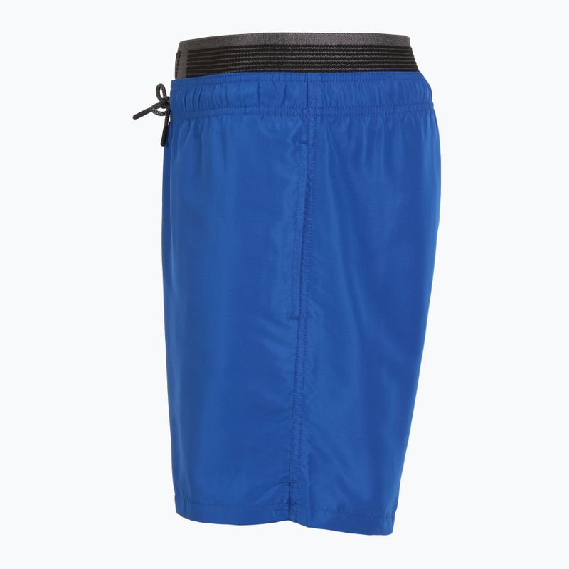 Pánské plavecké šortky EA7 Emporio Armani Logo Tape Boxer turquoise sea 3