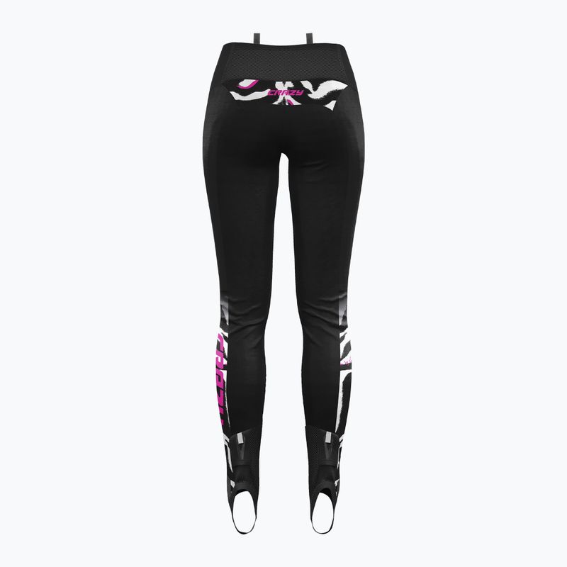 Dámské tepláky Crazy Falls black/zebra 4