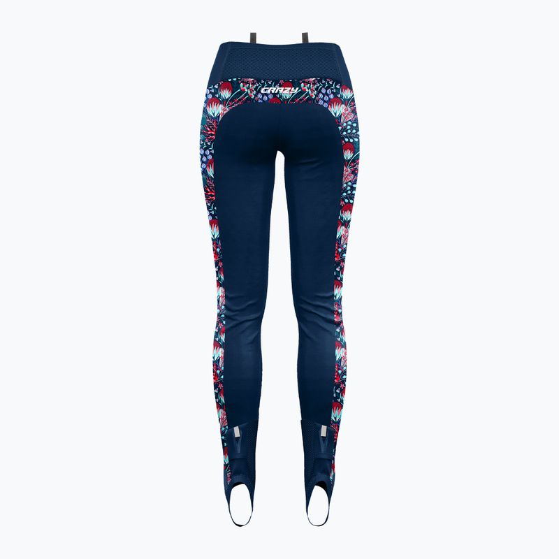 Dámské tepláky  Crazy Falls print leila blue 2