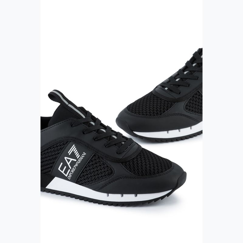 Boty EA7 Emporio Armani Black & White Laces black/white 11