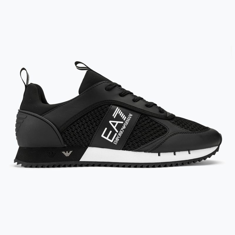 Boty EA7 Emporio Armani Black & White Laces black/white 2