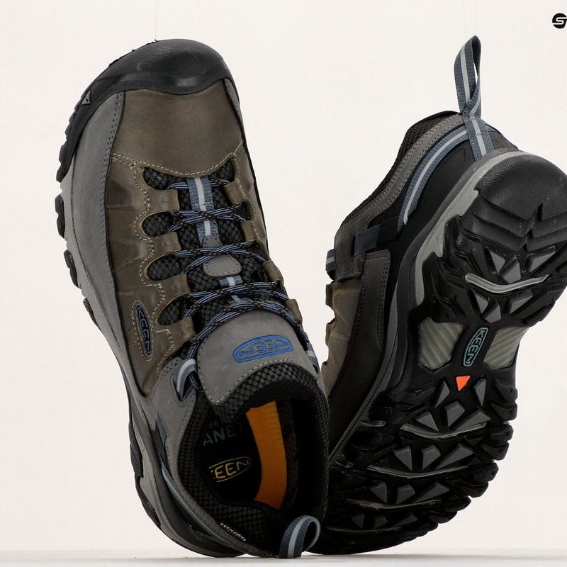 Pánské trekové boty KEEN Targhee III Wp grey 1017785 18
