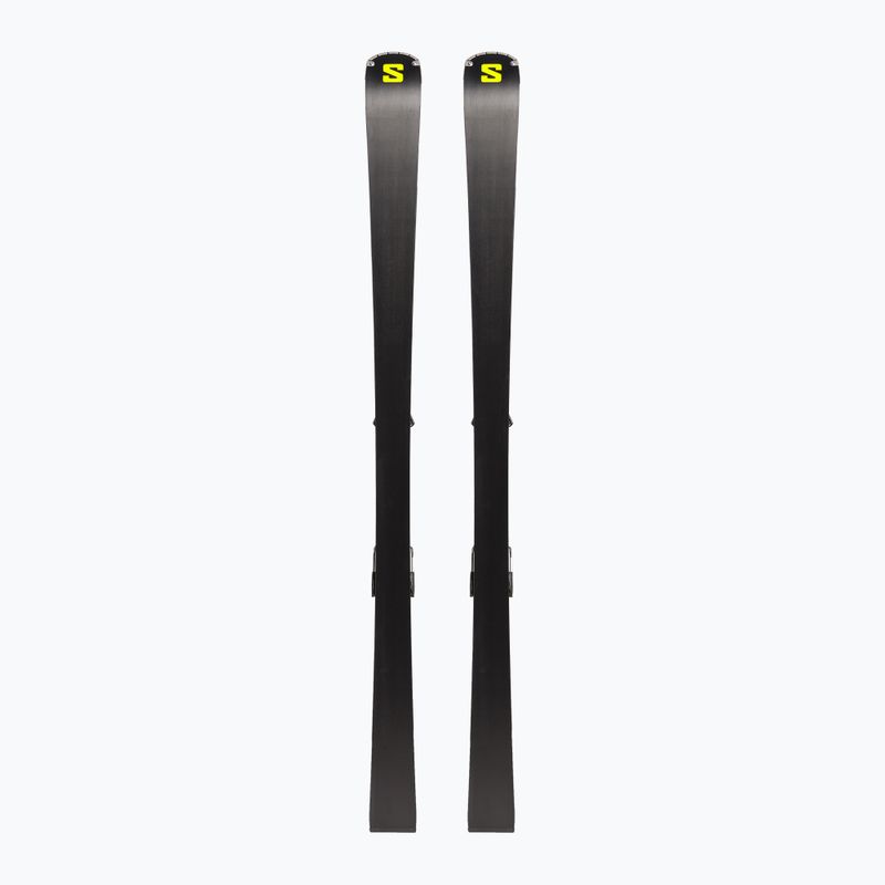 Salomon S Max 10 + M11 GW sjezdové lyže černá/žlutá L47055700 3