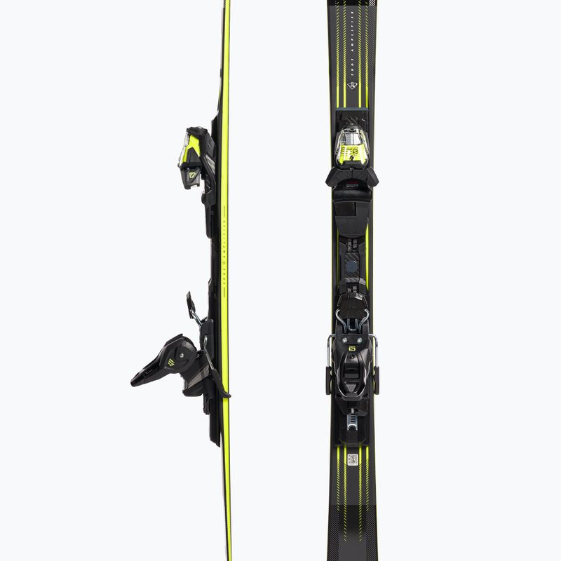 Salomon S Max 10 + M11 GW sjezdové lyže černá/žlutá L47055700 5