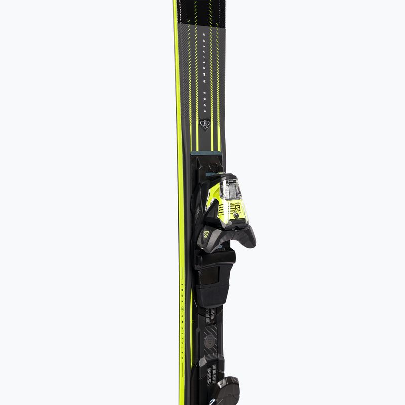 Salomon S Max 10 + M11 GW sjezdové lyže černá/žlutá L47055700 6