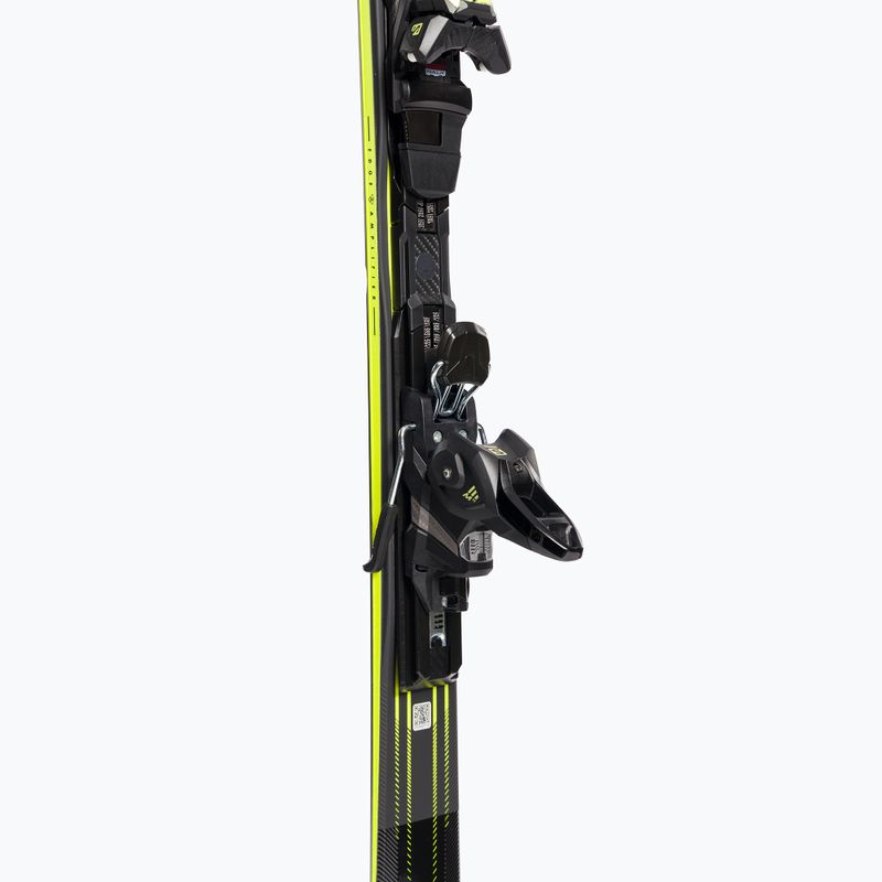 Salomon S Max 10 + M11 GW sjezdové lyže černá/žlutá L47055700 7