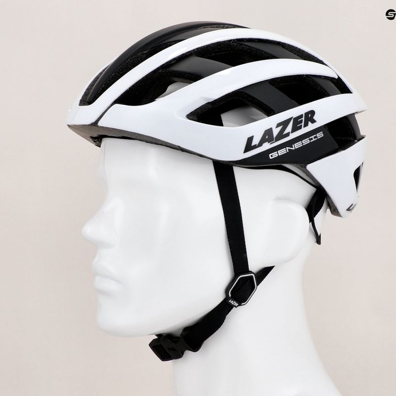 Cyklistická přilba Lazer Genesis bílá BLC2207887323 7
