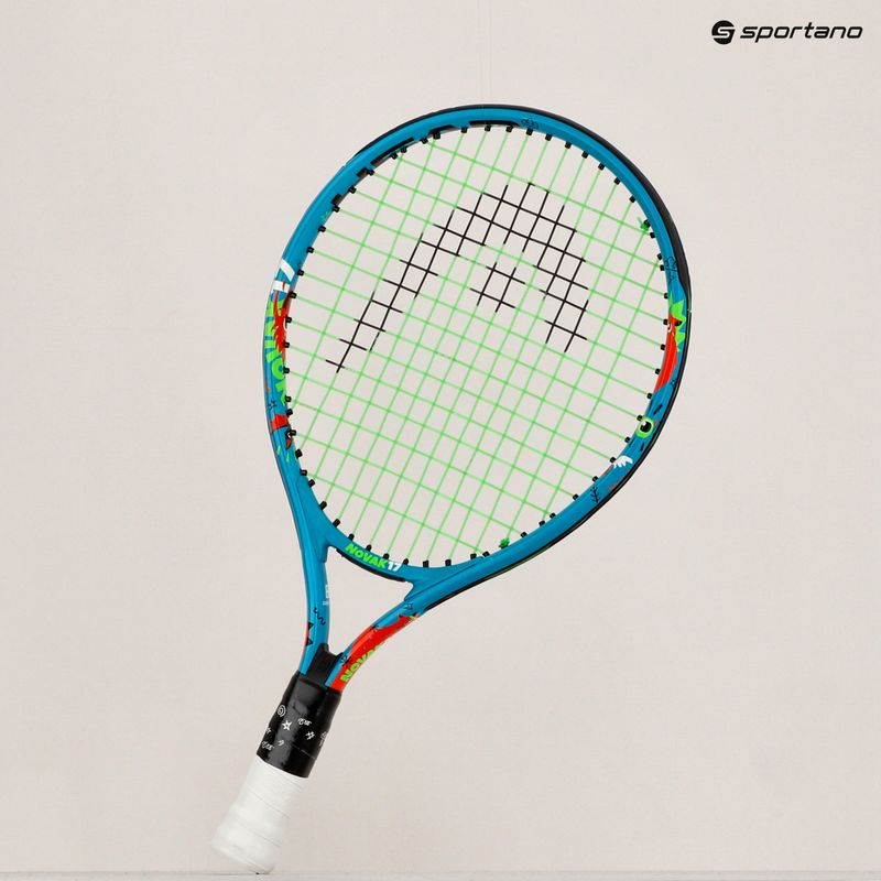 Dětská tenisová raketa HEAD Novak 17 modrá 233142 12