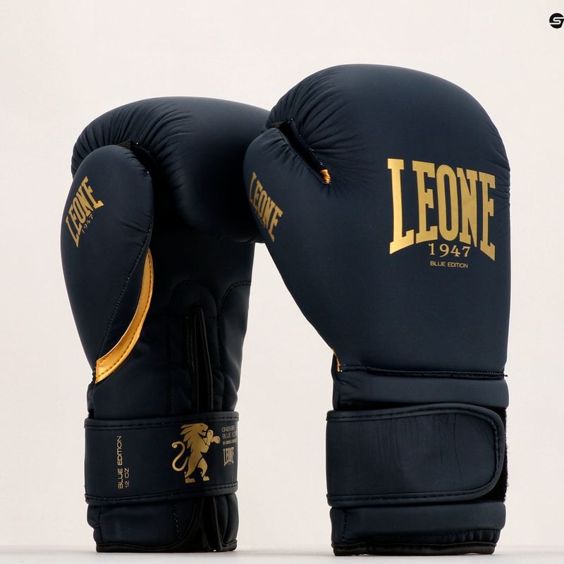 Boxerské rukavice Leone 1947 Blue GN059B 7