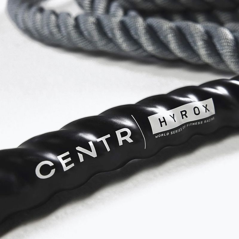 Tréninkové lano Centr Competition Power Rope Centr x Hyrox black 4