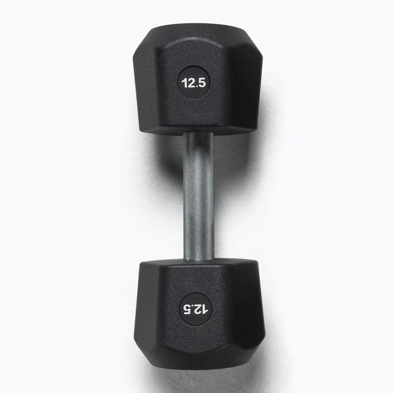 Činka Centr Urethane Dumbbell Centr x Hyrox 12,5 kg black 2
