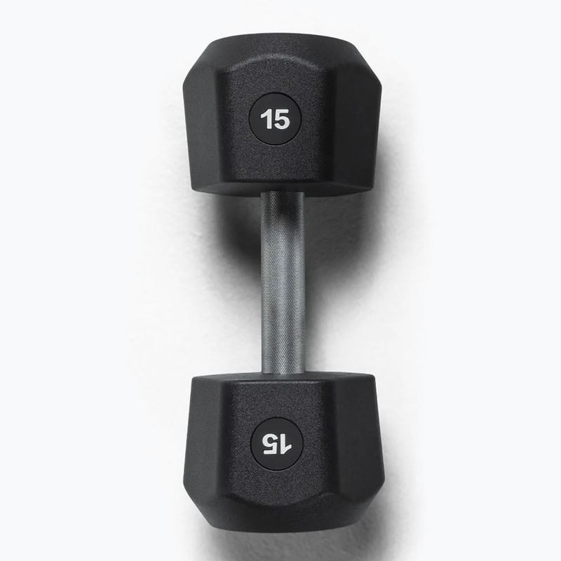Činka Centr Urethane Dumbbell Centr x Hyrox 15 kg black 2