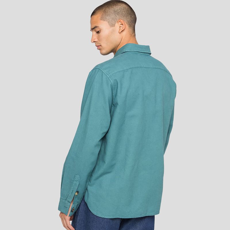 Pánská košile Kaotiko Bruno jade 2