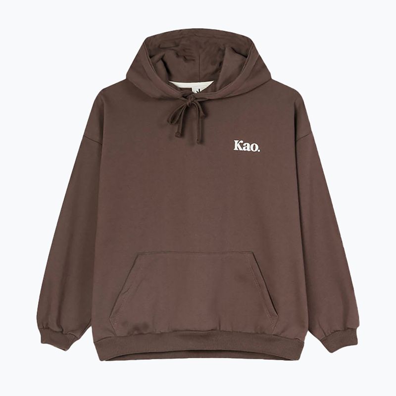 Dámská mikina Kaotiko Your Opinion brown 4