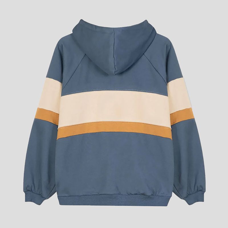 Dámská mikina Kaotiko Evelyn prussia / hazelnut / beige 2