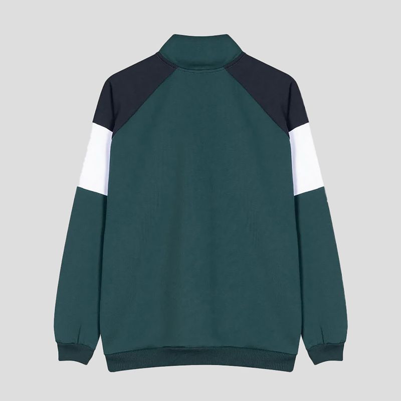 Pánská mikina Kaotiko Aleksi sage / navy / white 4