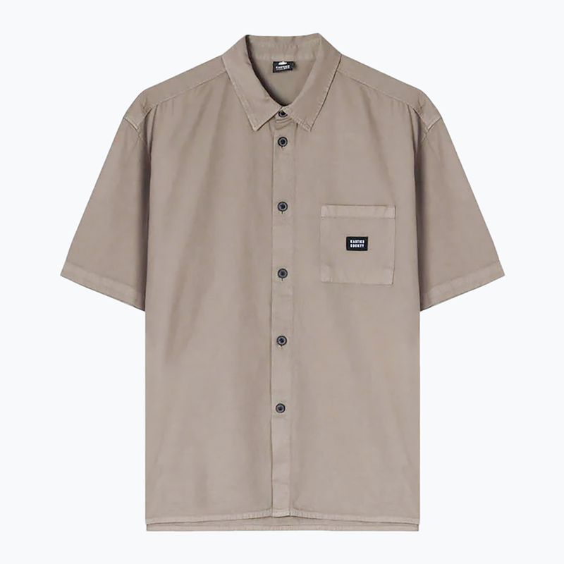 Pánská košile Kaotiko Savannah beige 3
