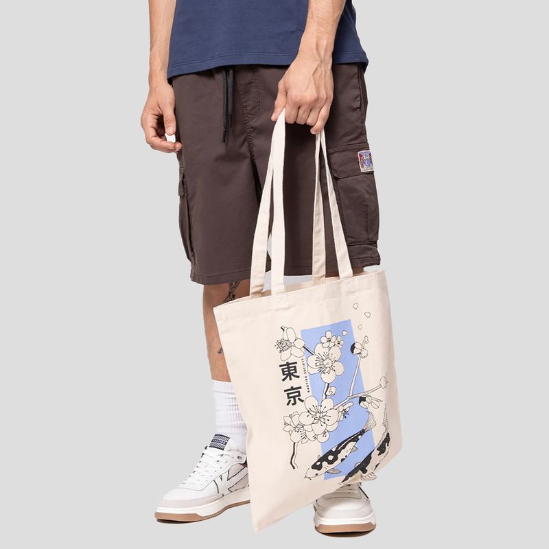 Dámská taška Kaotiko Tote Koi ivory 2