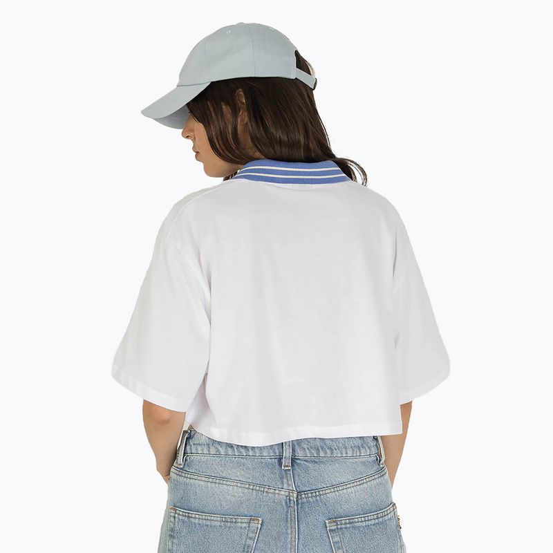 Dámské polo tričko Kaotiko Broken Heart white 2