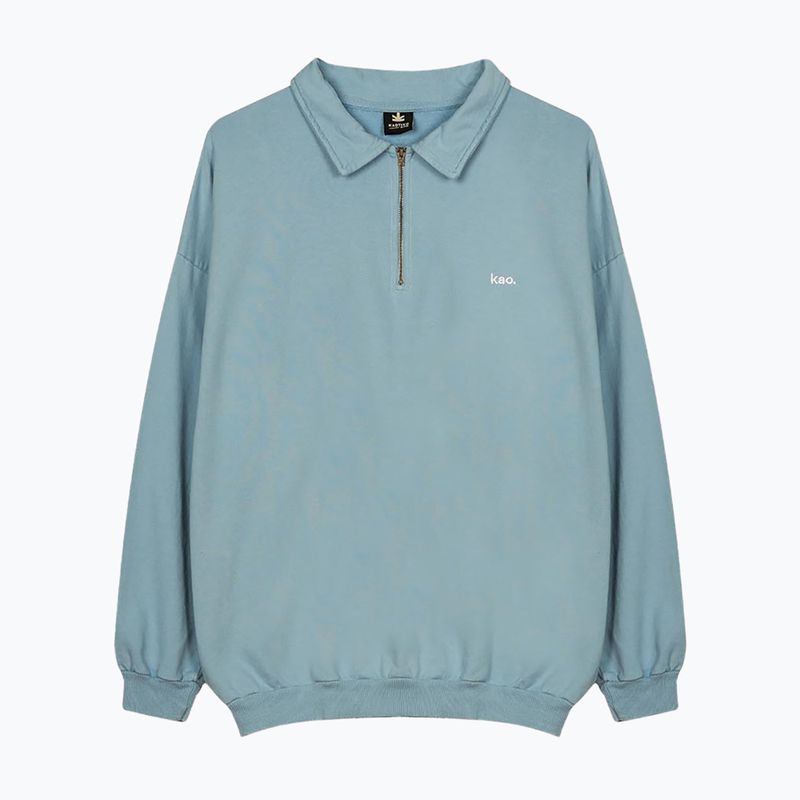 Pánská mikina Kaotiko Washed Vancouver Society niagara 3