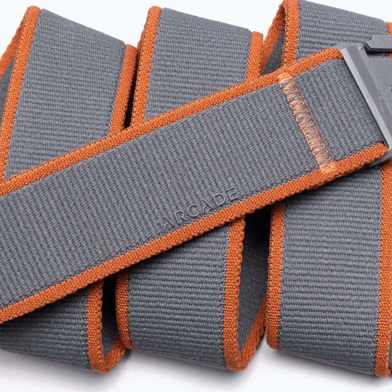 Pásek do kalhot Arcade Carto charcoal/saddle 4