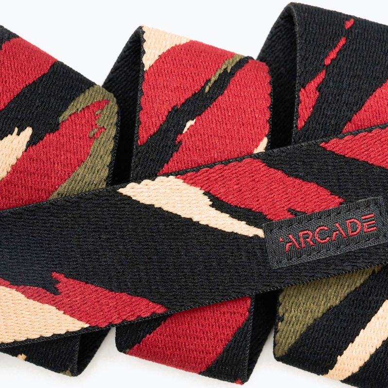 Pásek ke kalhotám  Arcade Brushstroke Slim black/ burnt 4