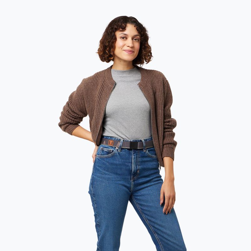 Opasek na kalhoty Arcade Blackwood Slim charcoal/blush 6