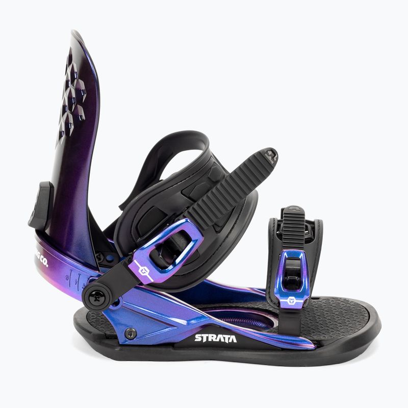 Pánské snowboardové vázání UNION Strata fialové 212023 2