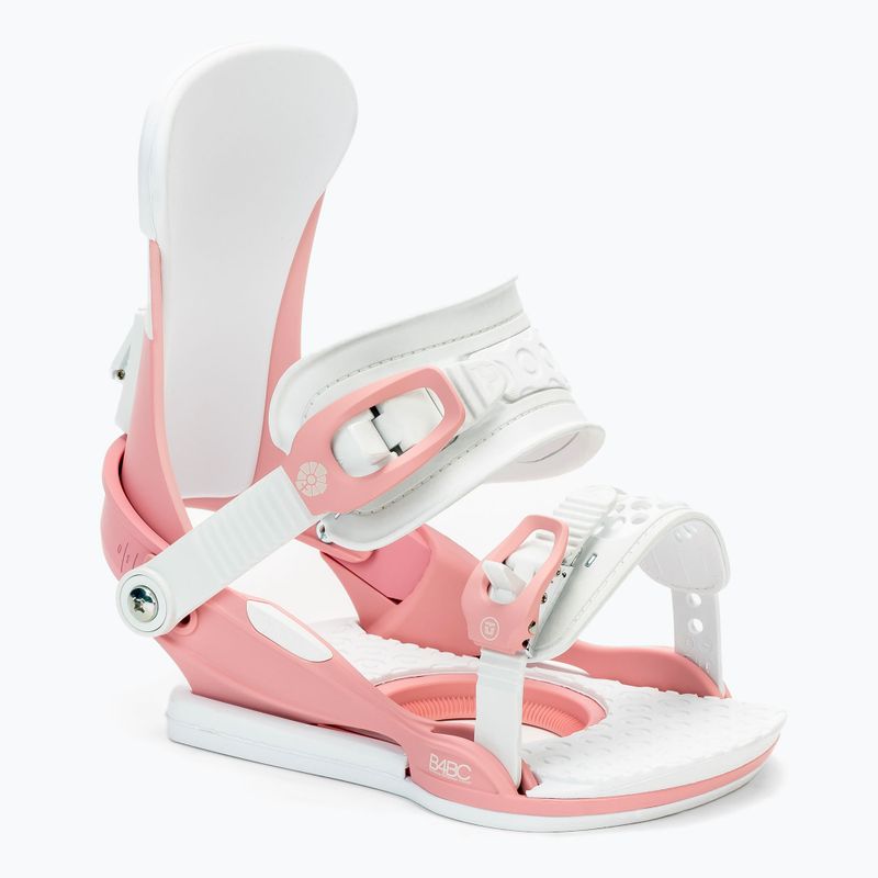 Dámské snowboardové vázání UNION Milan růžové 212063